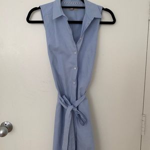 Button down shirt dress